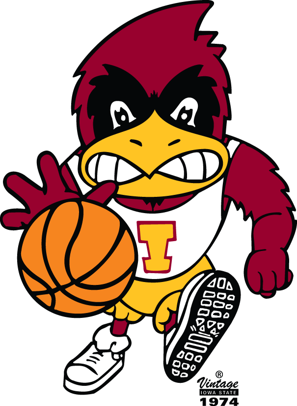 Iowa State Cyclones 1974-1983 Mascot Logo iron on transfers for T-shirts